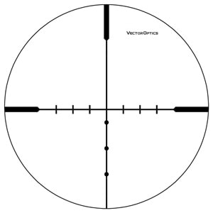 SCOM-29 MATIZ 4-12x40AO 1'' SFP Tüfek Dürbünü