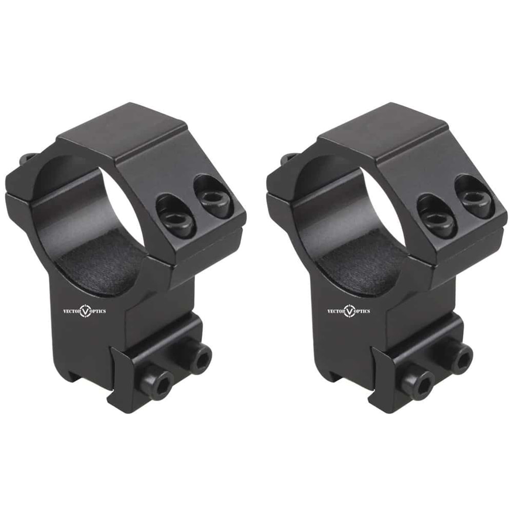 25.4mm dürbün, 11mm ray montajı için YÜKSEK Dürbün Ayağı (SCOT-53H)