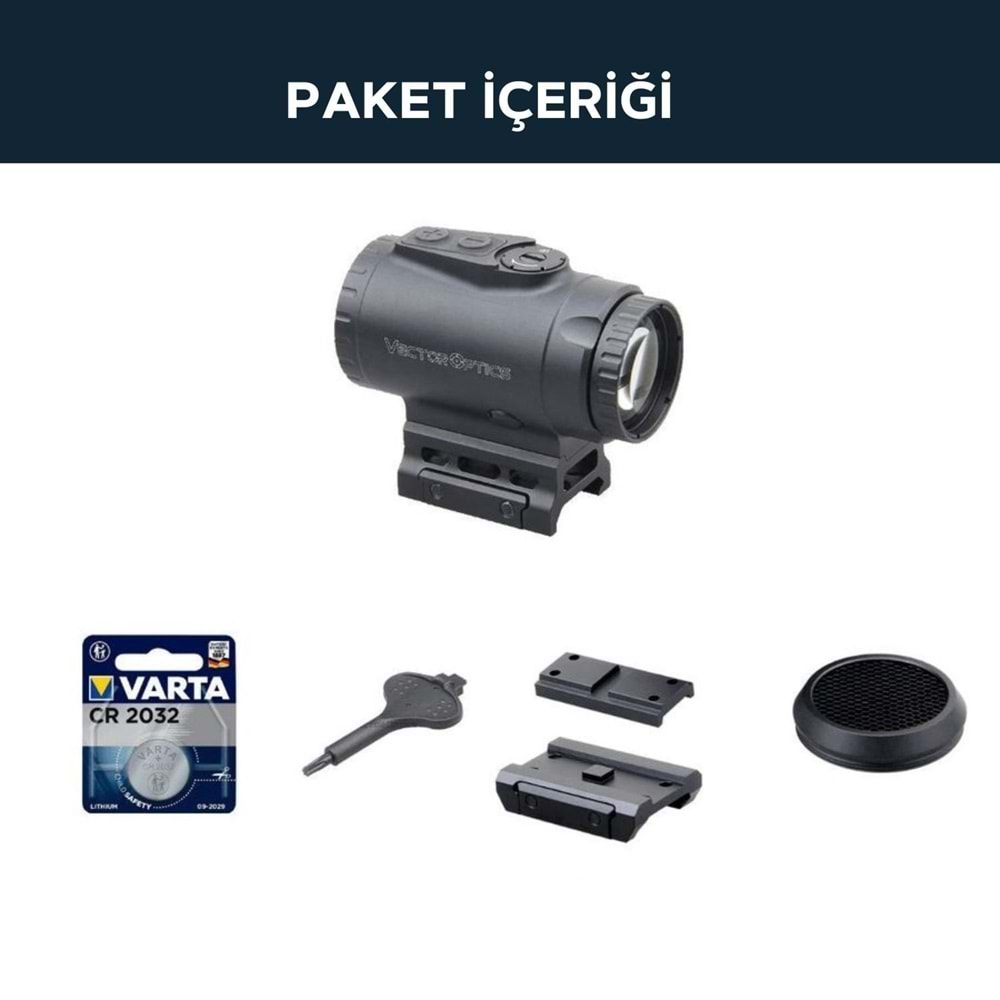 Paragon 3x18 Micro Prism Tüfek Dürbünü