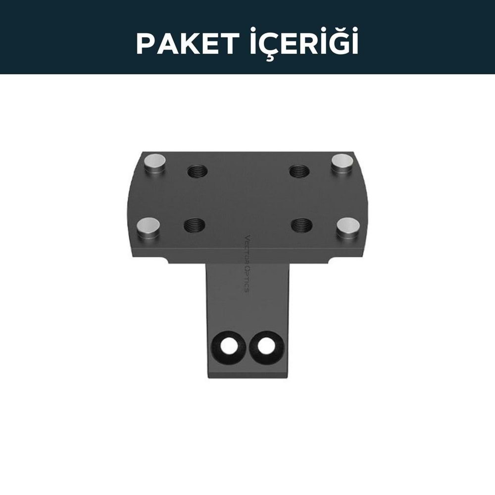 Vector Optics SCPSM-01 Uyumlu 45derece MAG RedDot ayağı