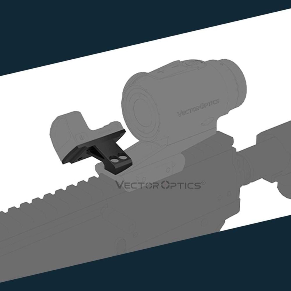 Vector Optics SCPSM-01 Uyumlu 45derece MAG RedDot ayağı