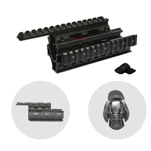 AK47 AK74 Picatinny El Kundağı RAY SISTEMLI