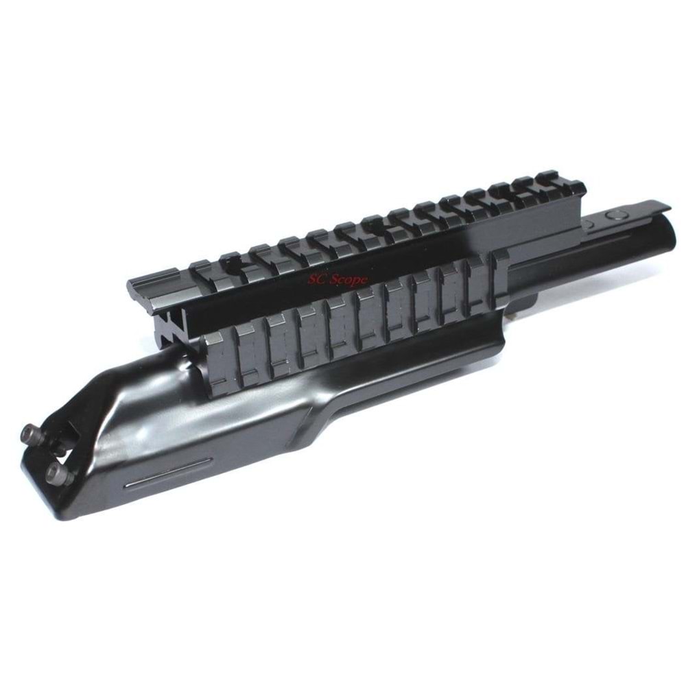 AK47 AK74 üst kapağa monte 3'lü ray sistemi