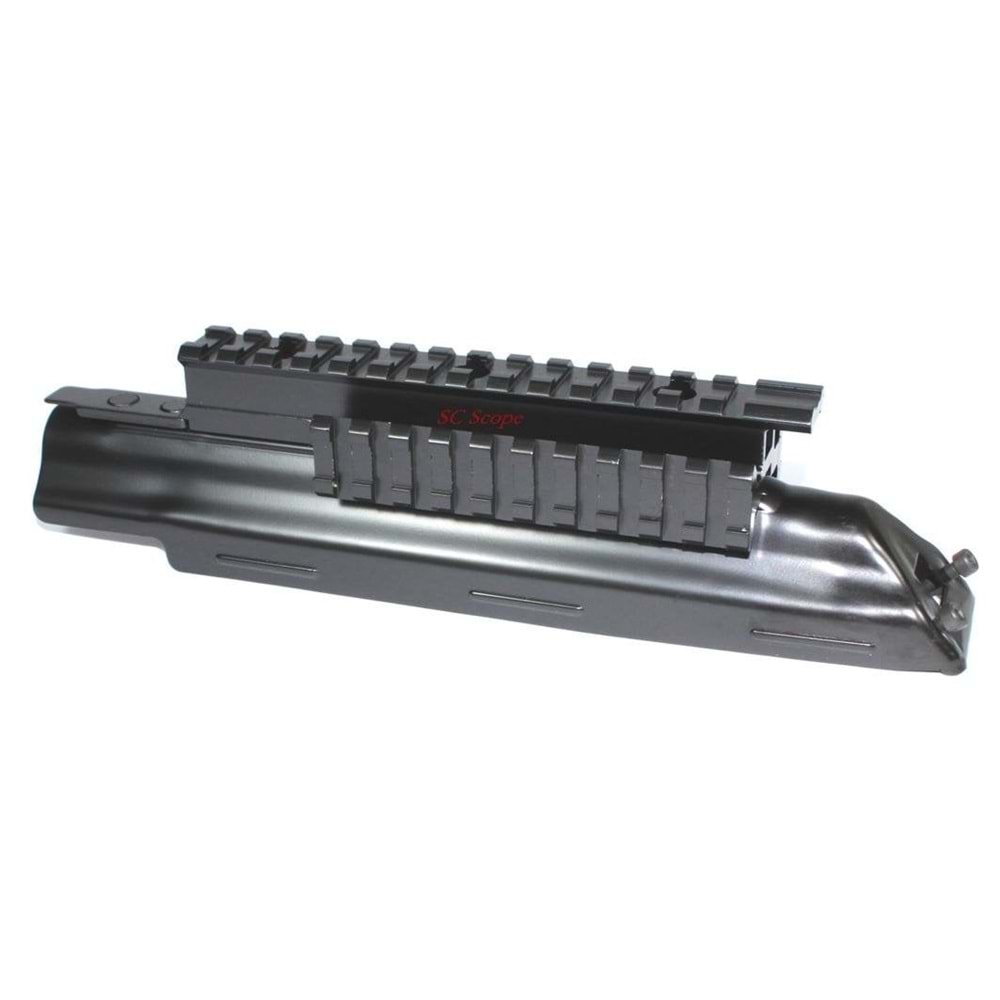 AK47 AK74 üst kapağa monte 3'lü ray sistemi