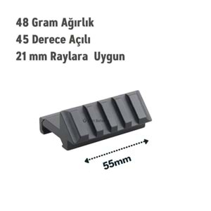 VECTOR 45 DERECE AÇILI DURBUN AYAGI SCRA-34