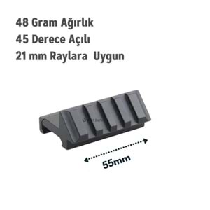 VECTOR 45 DERECE AÇILI DURBUN AYAGI SCRA-34