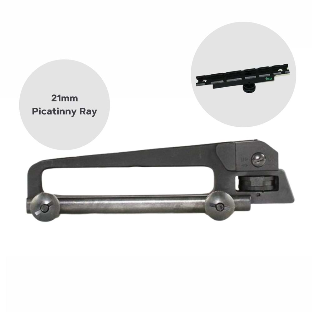 M4 M16 Taşıma kolu için ray aparatı