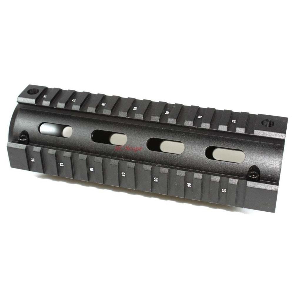 M4 M16 RIS Carbine el kundağı Quad Rail System