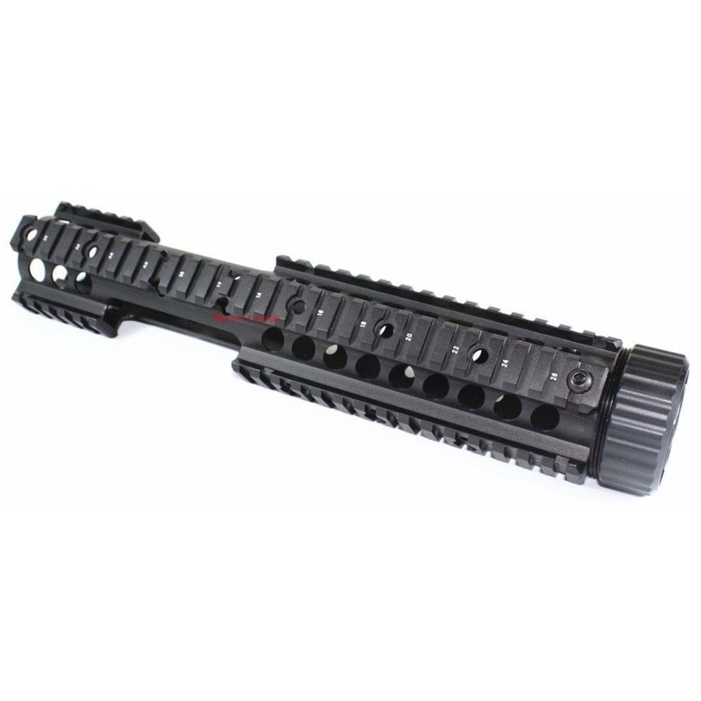 M4A1 Picatinny Metal El Kundağı RAY sistemi - UZUN