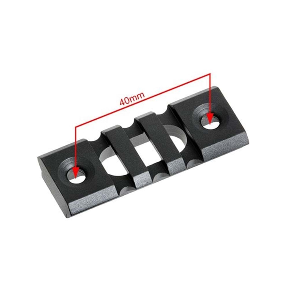 KEYMOD RAIL AKSESUAR RAYI 2.1inch 5.4cm SCRAAM-22