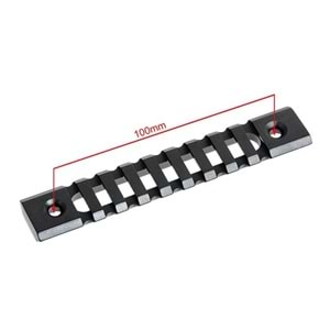 KEYMOD RAIL AKSESUAR RAYI 5inch 12.4cm SCRAAM-24
