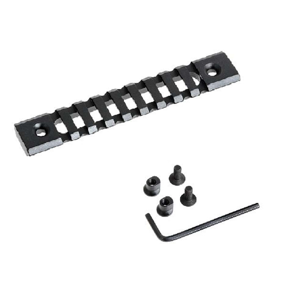 KEYMOD RAIL AKSESUAR RAYI 5inch 12.4cm SCRAAM-24