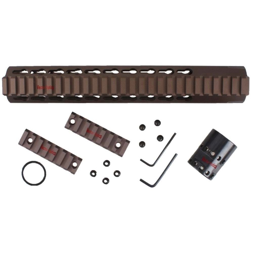 Gen III Slim 10'' 261mm KeyMod Metal El Kundağı BRONZ