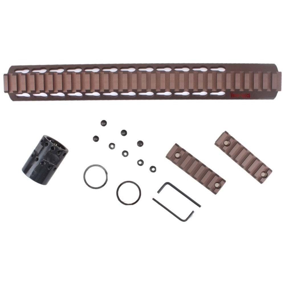 Gen III Slim 12'' 302mm KeyMod Metal El Kundağı BRONZ