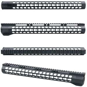 GenIII Slim 15'' 380mm KeyMod Metal El Kundağı SIYAH