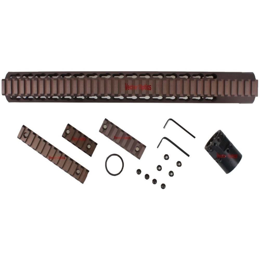 GenIII Slim 15'' 380mm KeyMod Metal El Kundağı BRONZ