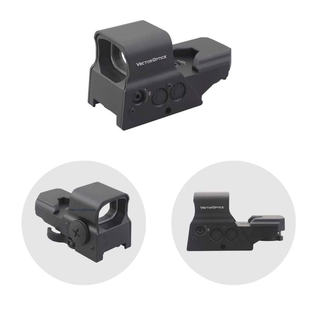 SCRD-04SI Vector Optics Omega 8 Reticle Economic Red Dot Nişangah