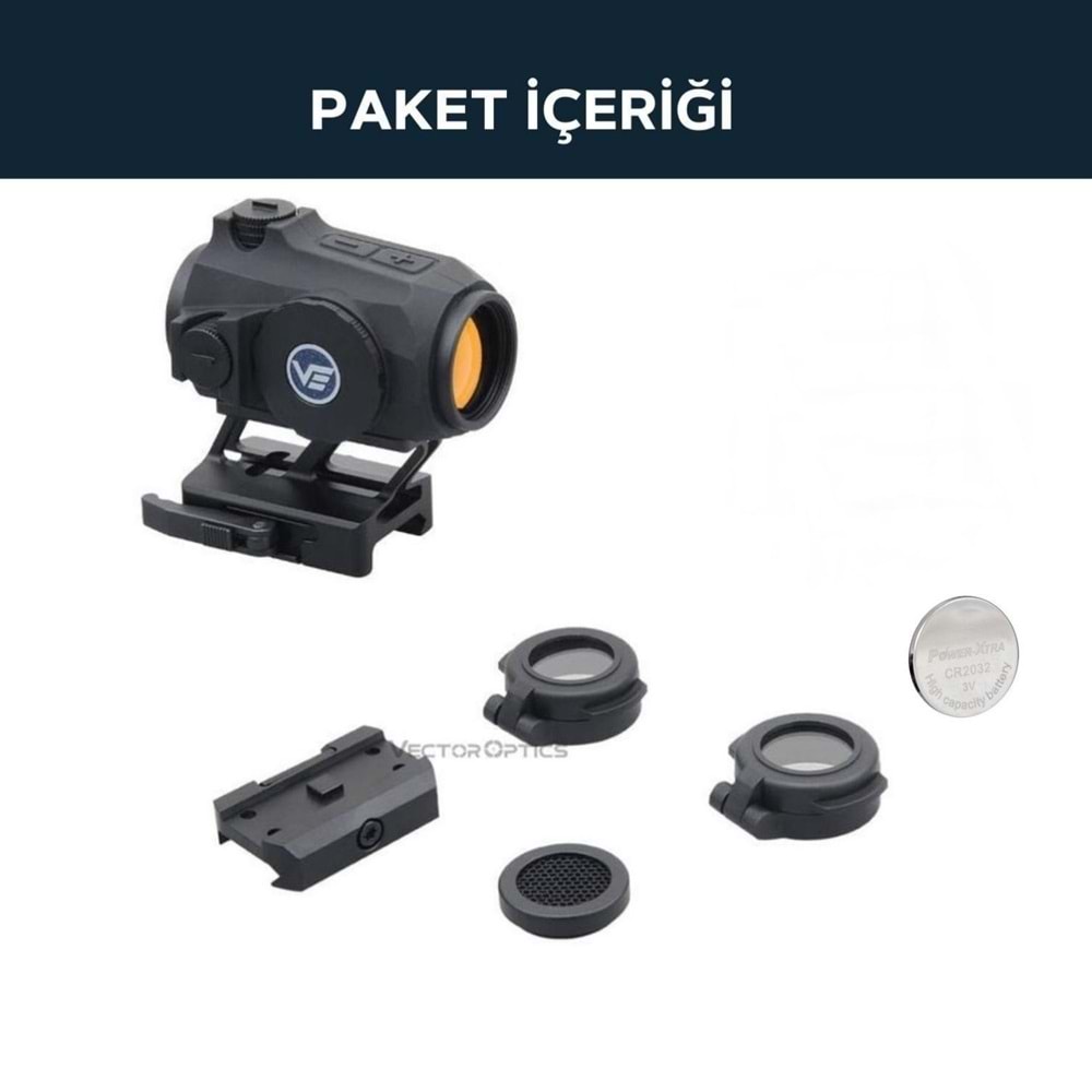 Maverick-IV 1x20 Mini Reflex Sight MIL RUBBER SIYAH