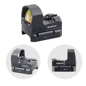 SCRD-62 Vector Optics FRENZY-S 1X17X24 SAS Side Battery Tabanca RedDot