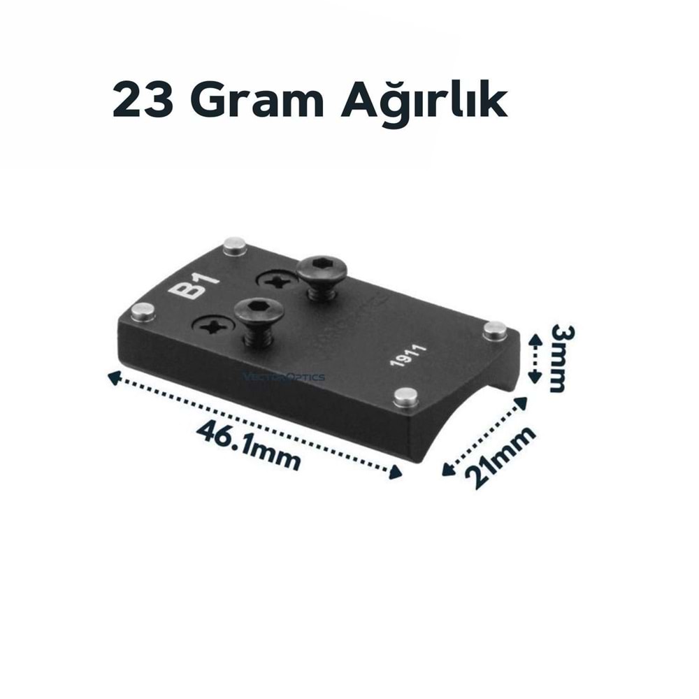 1911 REDDOT MONTAJ RAYI SCRDM-02