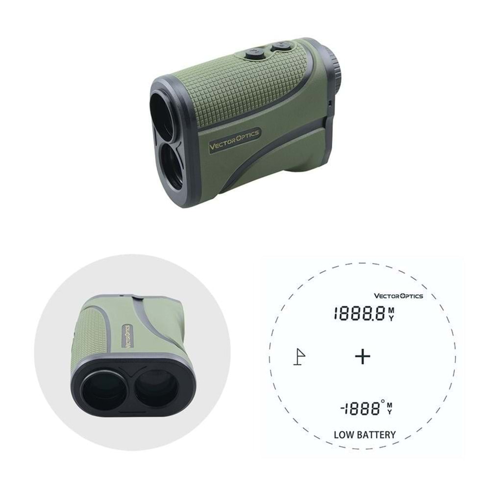 Vector Optics PARAGON 6X25 GEN2 1800METRE MESAFE ÖLÇER Range Finder 2000yrds