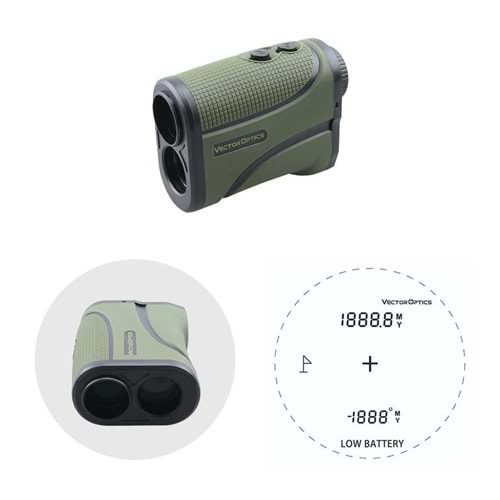 Vector Optics PARAGON 6X25 GEN2 1800METRE MESAFE ÖLÇER Range Finder 2000yrds