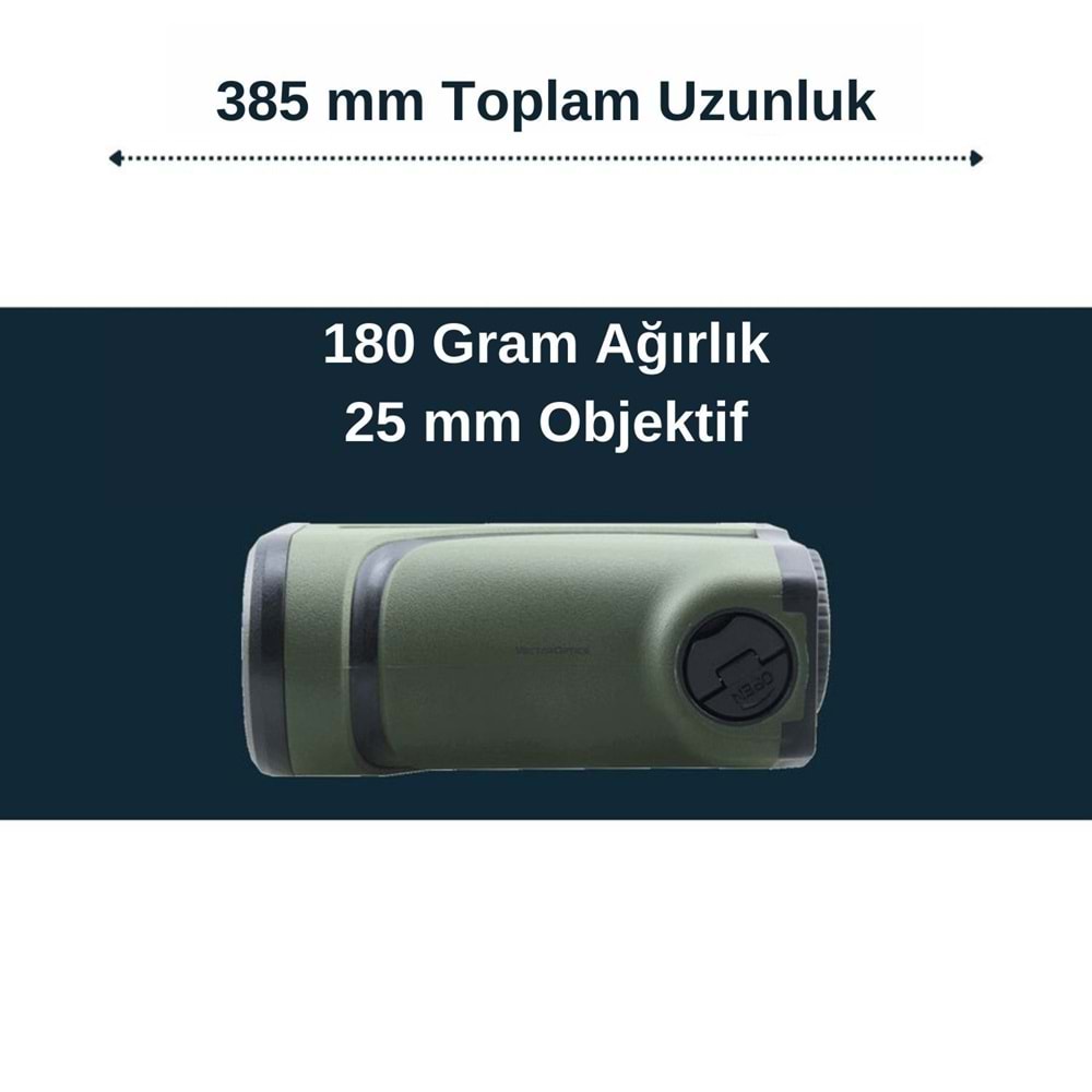 Vector Optics PARAGON 6X25 GEN2 1800METRE MESAFE ÖLÇER Range Finder 2000yrds