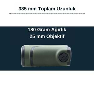 Vector Optics PARAGON 6X25 GEN2 1800METRE MESAFE ÖLÇER Range Finder 2000yrds