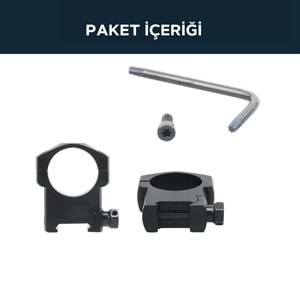 (SCTM-08) 30mm Mark Yüksek Dürbün Ayağı