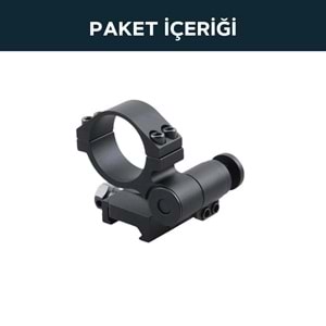 Vector Optics 30mm Dürbün ve Magnifier için yana katlanır picatinny montaj ayağı SCTM-17