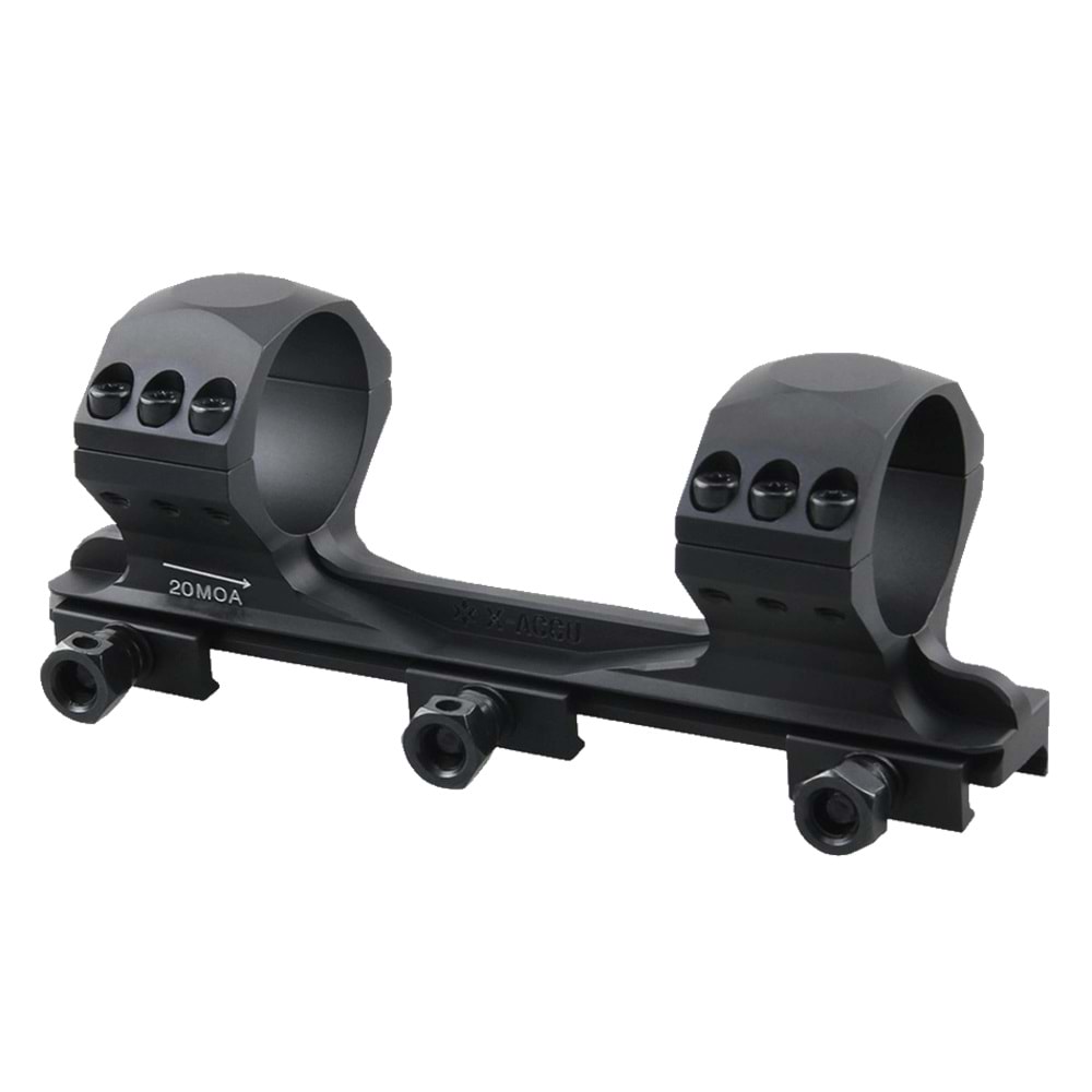Vector Optics X-Accu 34mm Orta Profil Tek Parça 20MOA Picatinny Montajı