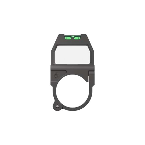 X-ACCU 30mm Dürbün için KULE OKUYUCULU TERAZI Quick-flip Turret Mark Magnifier Mount Ring with Level Bubble SCTR-01
