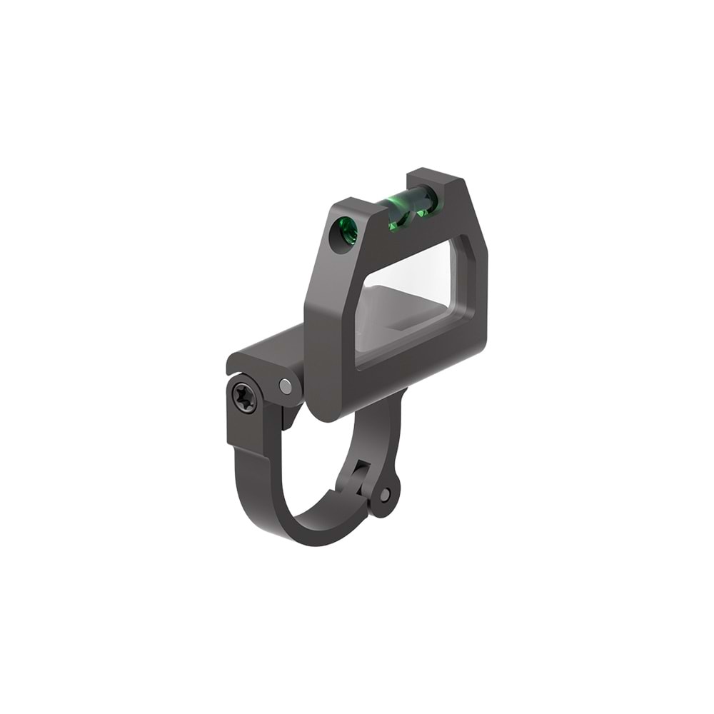 X-ACCU 30mm Dürbün için KULE OKUYUCULU TERAZI Quick-flip Turret Mark Magnifier Mount Ring with Level Bubble SCTR-01