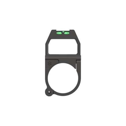 X-ACCU 34mm Dürbün için KULE OKUYUCULU TERAZI Quick-flip Turret Mark Magnifier Mount Ring with Level Bubble SCTR-02