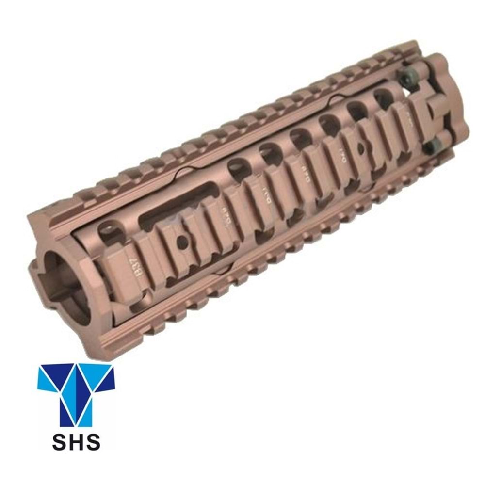 SHS MK18 Handguard EL KUNDAGI 197mm COYOTE Renk