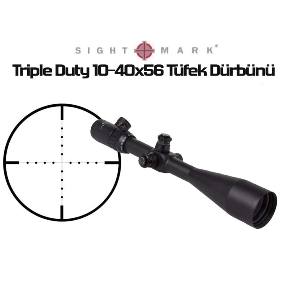 Triple Duty 10-40x56 Tüfek Dürbünü