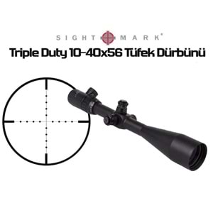 Triple Duty 10-40x56 Tüfek Dürbünü