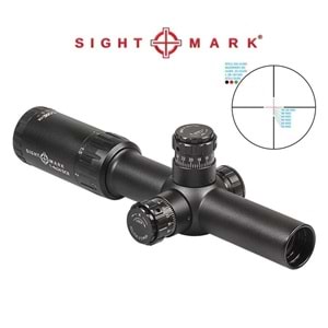 Sightmark Core TX 1-4x24DCR .223/.308 BDC Dual Caliber Tüfek Dürbünü