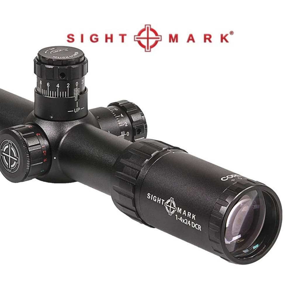 Sightmark Core TX 1-4x24DCR .223/.308 BDC Dual Caliber Tüfek Dürbünü