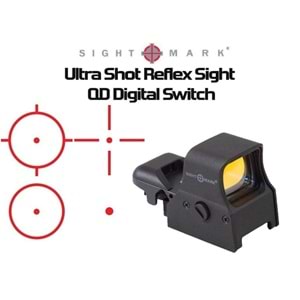 Ultra Shot Reflex Sight QD Digital Switch