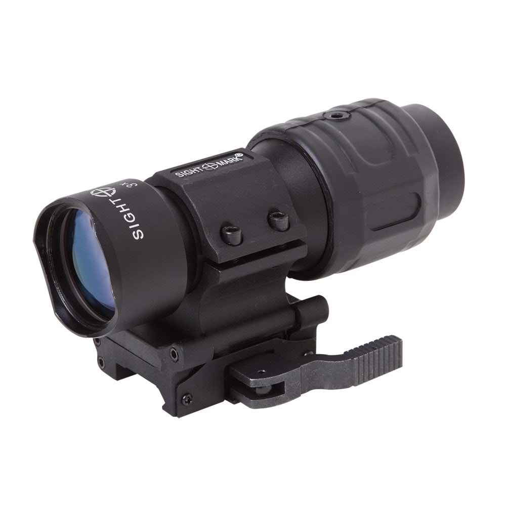 3x Tactical Magnifier Yana Yatan - Clamshell Yakınlaştırıcı