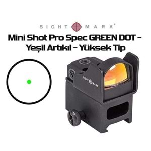 Sightmark Yükseltme Ayaklı Mini Shot Pro Spec - Yeşil Artıkıl