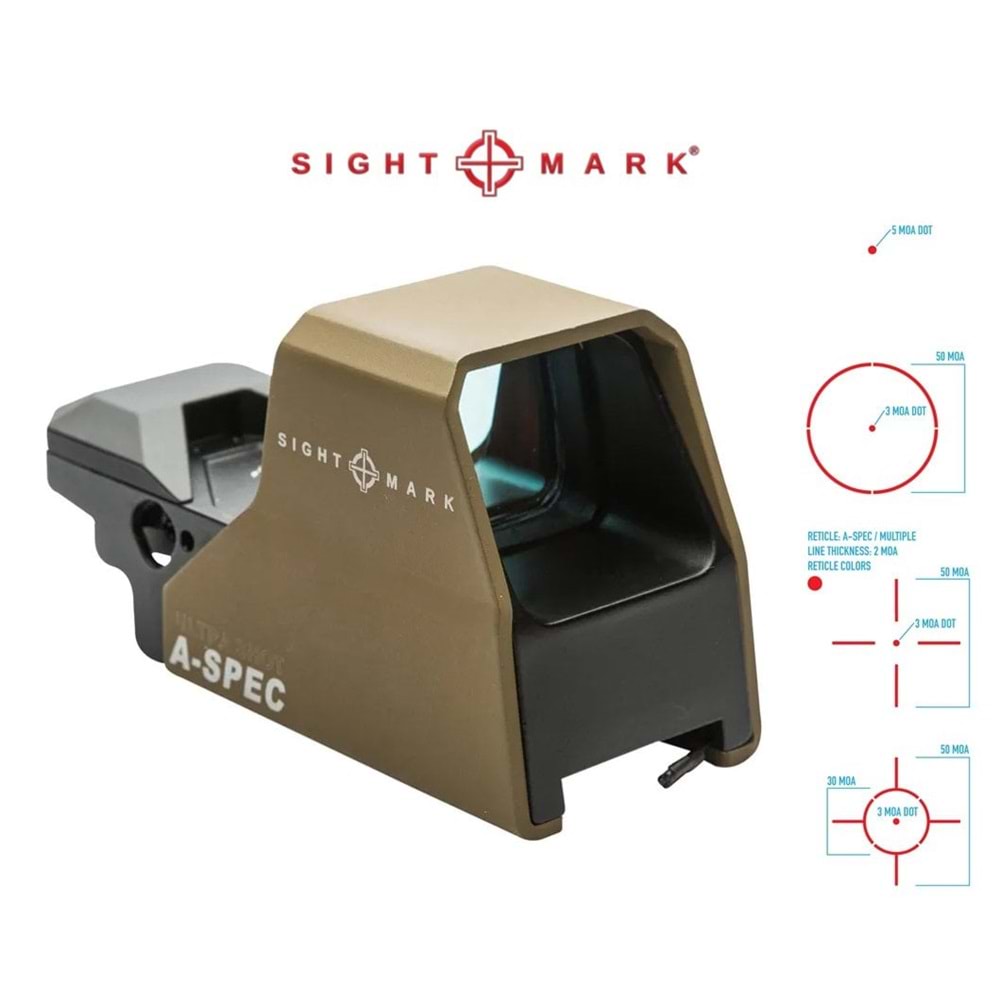 SIGHTMARK ULTRASHOT A-SPEC REFLEX SIGHT DE SM26032DE