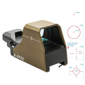 SIGHTMARK ULTRASHOT A-SPEC REFLEX SIGHT DE SM26032DE
