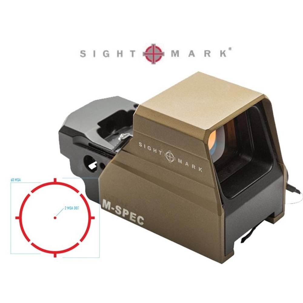 Ultra Shot M-Spec Reflex Sight LQD DARK EARTH GEÇME APARATLI SM26034DE