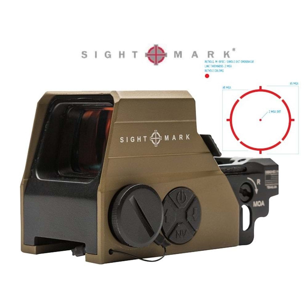 UltraShot M-Spec FMS Reflex Sight DARK EARTH SM26035DE