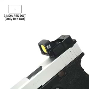 SOTAC EOT550 Holographic Red Dot Sight, 3MOA Mini Collimator Reflex Sights RENK SECENEKLI