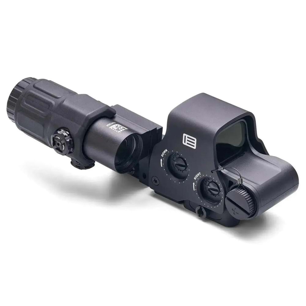 SOTAC 558 G33 BLACK Red Dot Holographic Reflex Sight + G33 3X Magnifier Combo Built-in Flip QD Mount Nişangah - Siyah