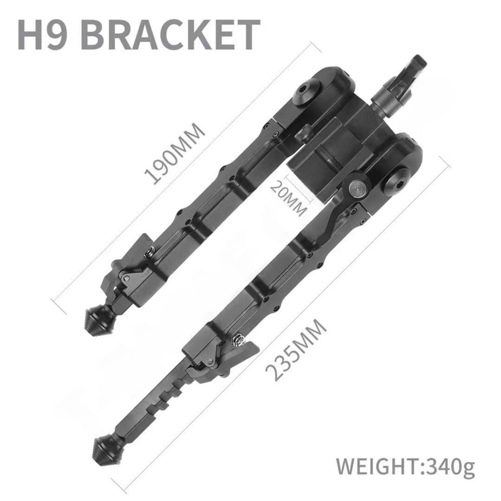 SOTAC T-EAGLE H9 Ayarlanabilir Bipod Ayak