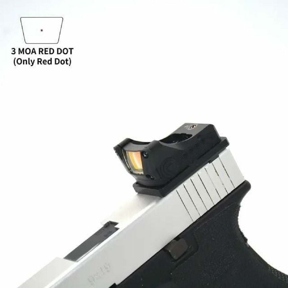 SOTAC Grace M1 Tipi Tactical ReflexSight 3Moa Red Dot Nişangah, RMR Uyumlu, RENK SECENEKLI Desert Desert